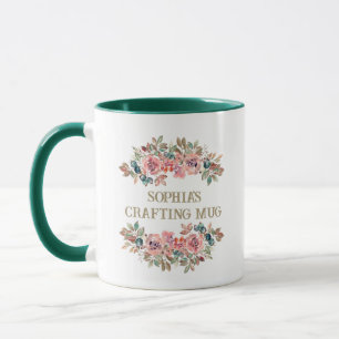 Personalised Name Mug   Custom Gifts for Crafters