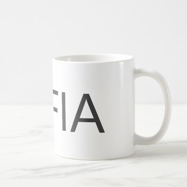 Personalised Name Mug – Custom Minimal Design Gift (Right)