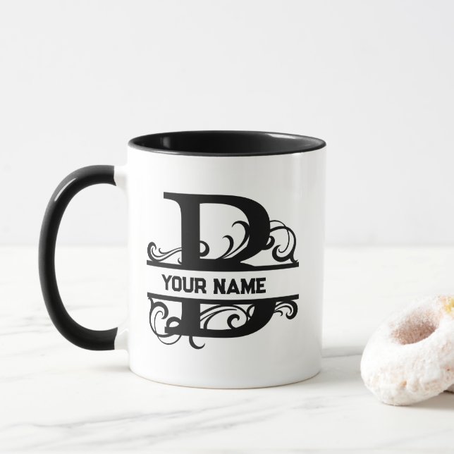  Personalised name mug | Custom name (With Donut)