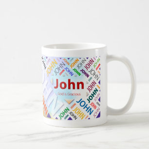 Personalised Name Mug John