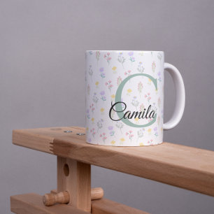 Personalised Name Mug with Initial 