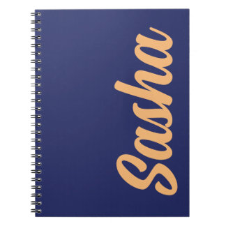 Personalised Name Notebook Writing Journal