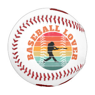 Personalised Name Number Baseball Lover