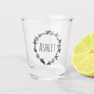 personalised name of shot glass