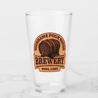 Personalised NAME Old Oak Barrel Beer Keg Brewery 