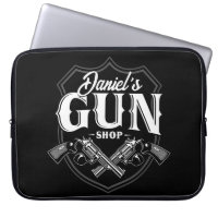 Personalised NAME Old Revolvers Gun Shop Firearms