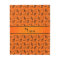 Personalised name orange music notes