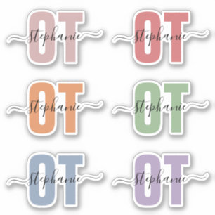 Personalised Name OT Occupational Therapist 