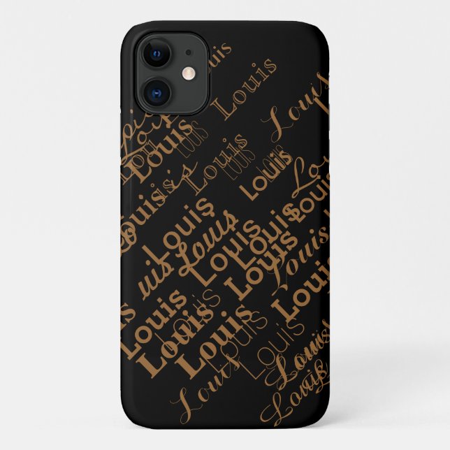 personalised name pattern Case-Mate iPhone case (Back)