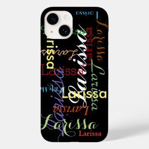 personalised name pattern for her Case-Mate iPhone 14 case