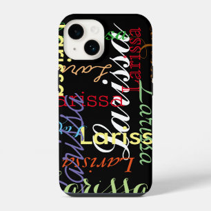 personalised name pattern for her iPhone case