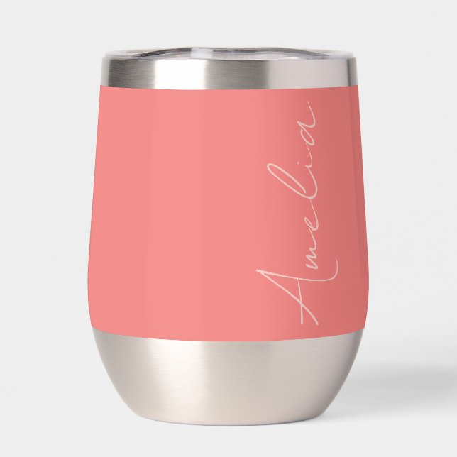 Personalised Name Peach Pink (Back)