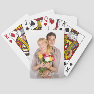 Personalised Name Photo Playing Cards