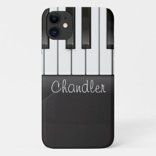 Personalised NAME Pianist Piano Keys Music Teacher iPhone 11 Case