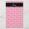 Personalised name pink dachshunds
