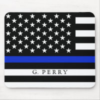 Personalised Name Police Flag