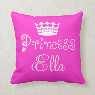 Personalised Name Princess Ella Pillow