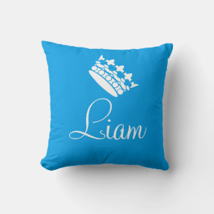 Personalised Name Princess Liam Pillow