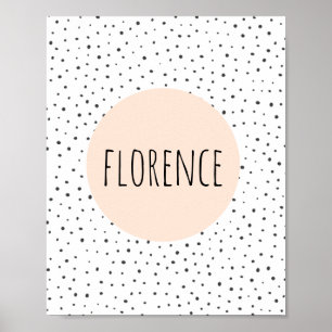 Personalised Name Print - Nursery - Kids Wall Art