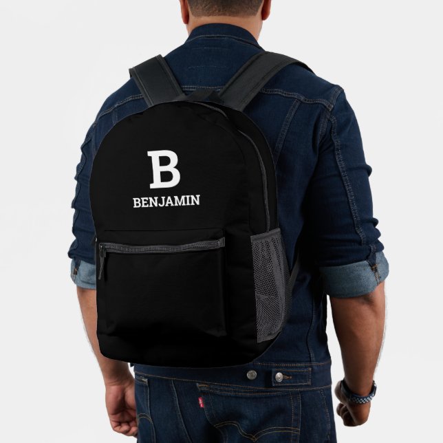 Personalised Name Printed Backpack (Insitu (Model))