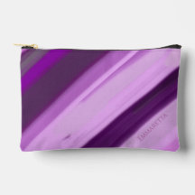 Personalised Name Purple Lavender Stripes