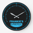 Personalised NAME Racing Car Speedometer Garage