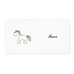 Personalised name Rainbow baby unicorn