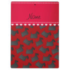 Personalised name red scottish terrier dogs