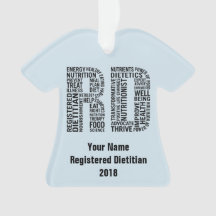 Personalised Name Registered Dietician RD