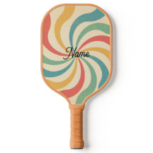 Personalised Name Retro Stripes Typography