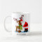 Personalised Name Santa and Reindeer Christmas