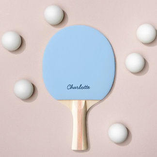 Personalised Name Script Fully Editable Colours Ping Pong Paddle