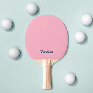 Personalised Name Script Fully Editable Colours Ping Pong Paddle