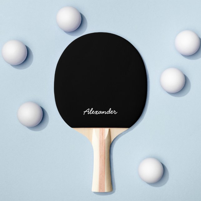 Personalised Name Script Fully Editable Colours Ping Pong Paddle (Creator Uploaded)