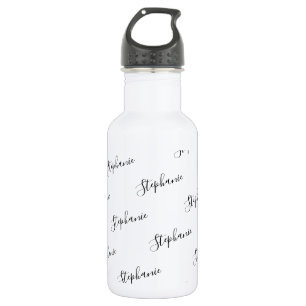 Personalised Name Script Graffiti Water 532 Ml Water Bottle
