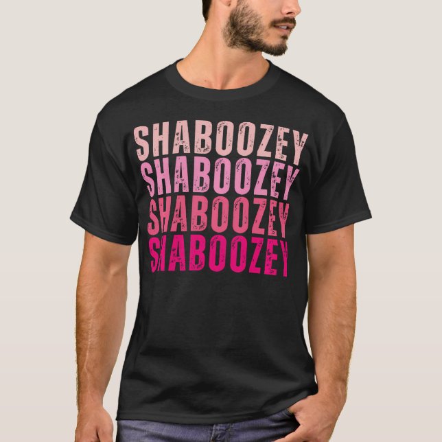 Personalised Name Shaboozey I Love Shaboozey Vinta T-Shirt (Front)