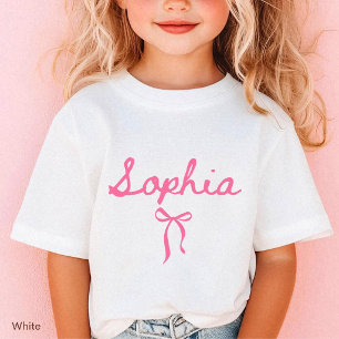 Personalised Name Shirt Girl Name Shirt for Toddle