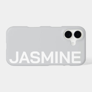 Personalised Name Simple Minimal Monogram Modern