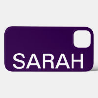 Personalised Name Simple Stylish Modern Minimal
