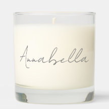 Personalised NAME Simple Vanilla & Sandalwood 