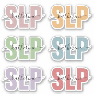 Personalised Name SLP Speech Pathologist Therapist