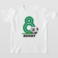 Personalised Name soccer Boy Birthday
