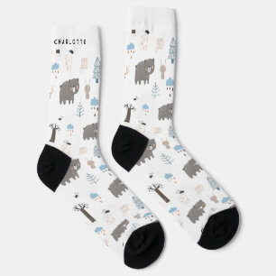 Personalised Name Socks