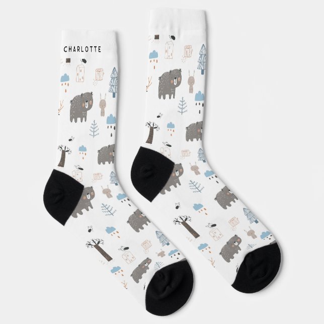 Personalised Name Socks (Right)