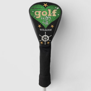 Personalised Name & Starfish Golf Way of Life Head Cover