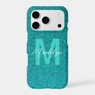 Personalised Name Stylish Glitter green
