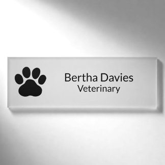 Personalised Name Tag Badge,Name Plate Tag,Badge