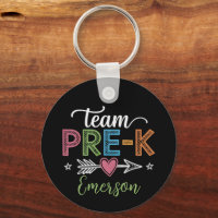Personalised Name Team Pre-K PreSchool Teacher 