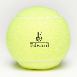Personalised Name  Tennis Balls