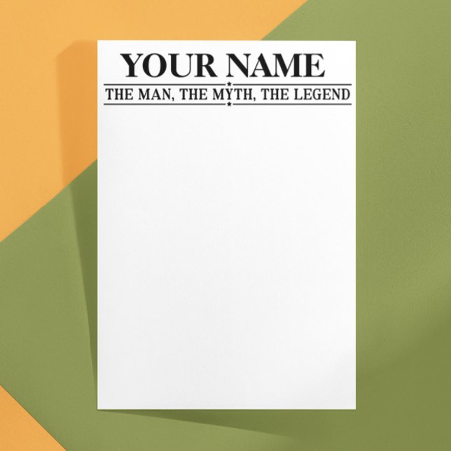 Personalised Name The Man The Myth The Legend (Creator Uploaded)